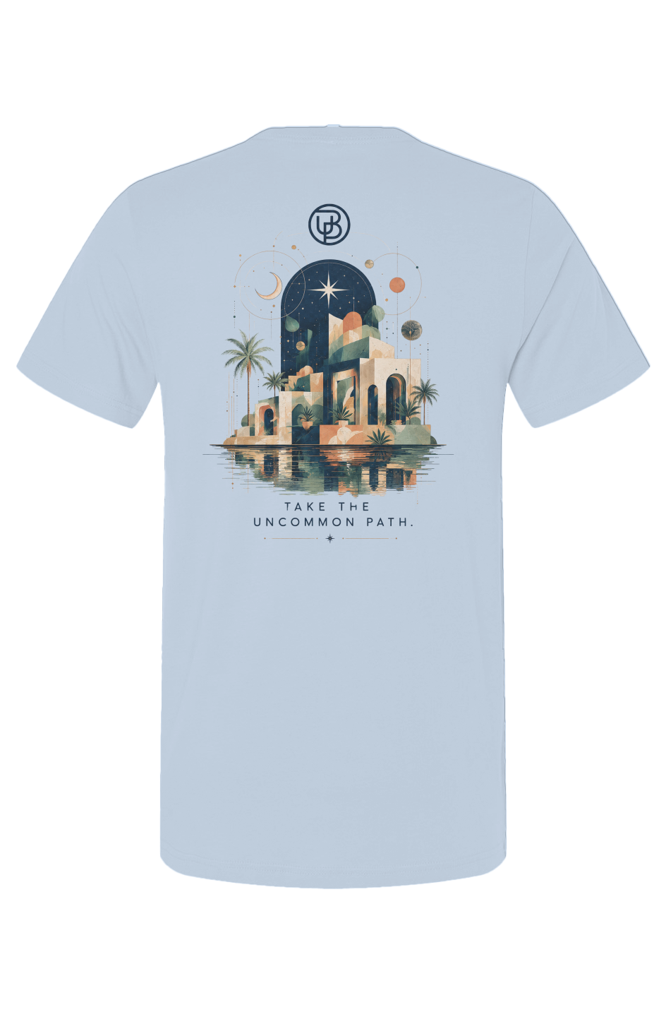 Oasis Back-Print Tee — Take the Uncommon Path 
