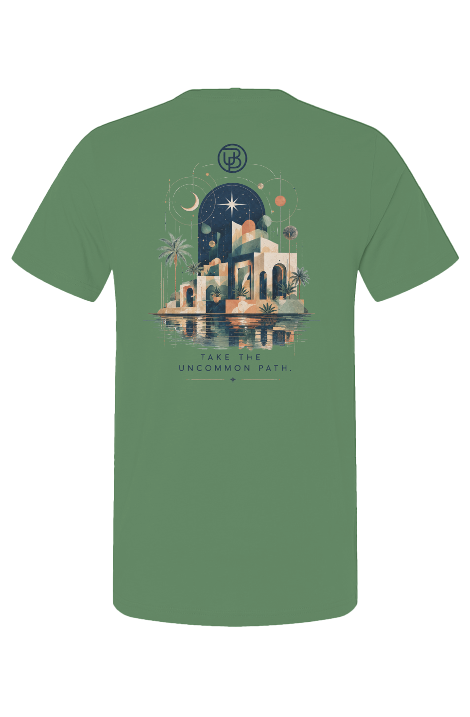 Oasis Back-Print Tee — Take the Uncommon Path 