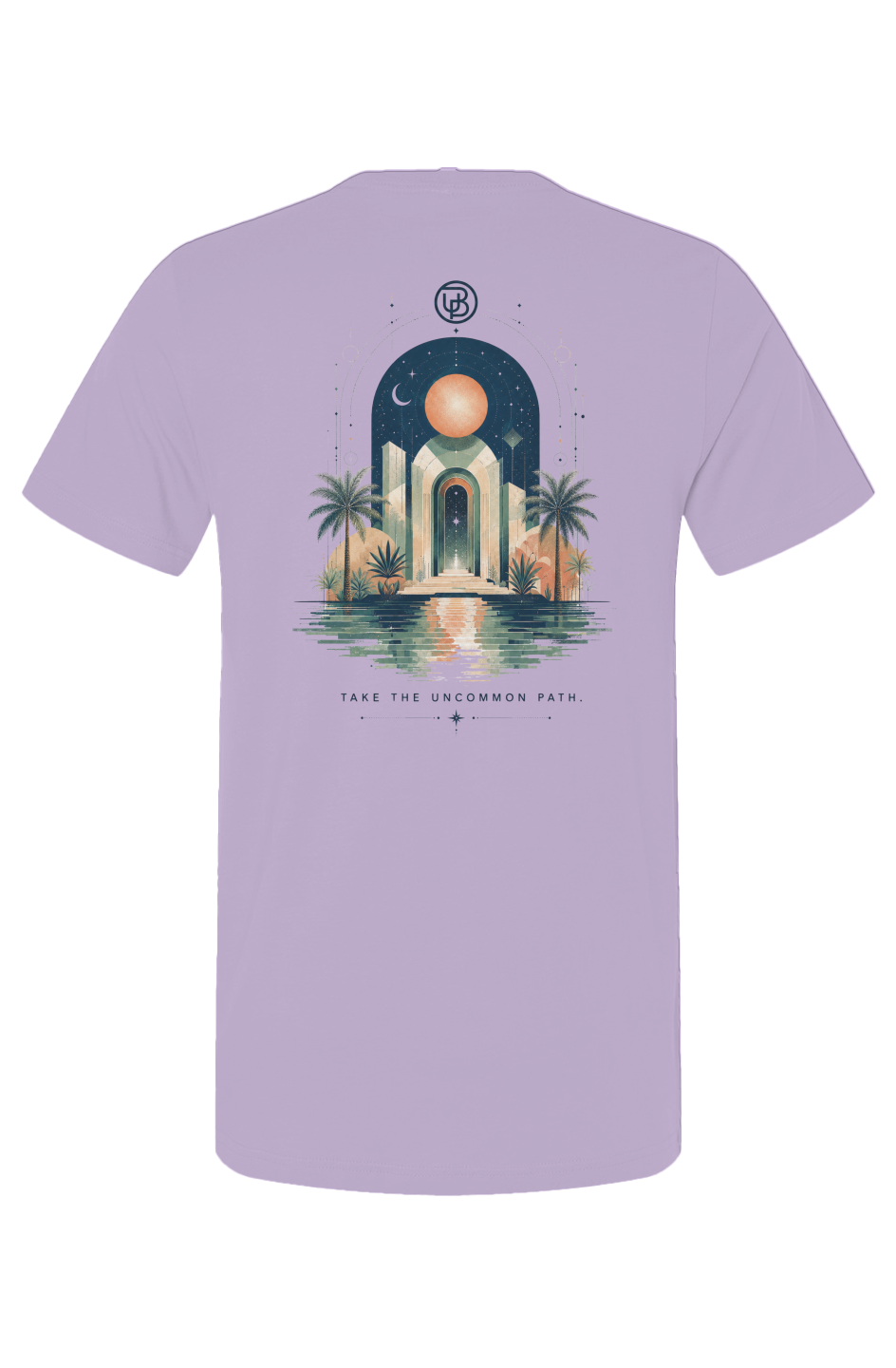 Threshold Back-Print Tee — Take the Uncommon Path 